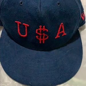 New Era & Bogart  snapback suede feel